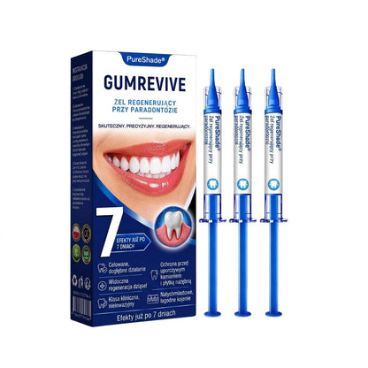 Przełomowe rozwiązanie do regeneracji jamy ustnej 🇵🇱🏅🦷 PureShade® GumRevive Żel do regeneracji przyzębia ⚡