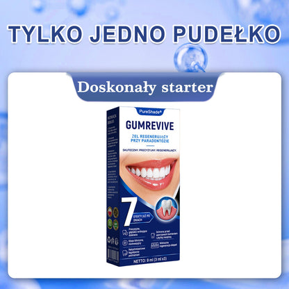 Przełomowe rozwiązanie do regeneracji jamy ustnej 🇵🇱🏅🦷 PureShade® GumRevive Żel do regeneracji przyzębia ⚡