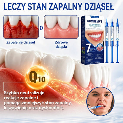 Przełomowe rozwiązanie do regeneracji jamy ustnej 🇵🇱🏅🦷 PureShade® GumRevive Żel do regeneracji przyzębia ⚡