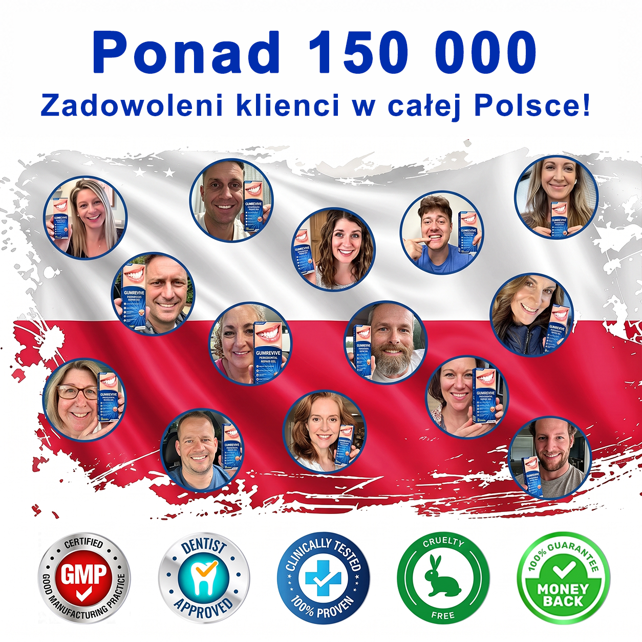 Przełomowe rozwiązanie do regeneracji jamy ustnej 🇵🇱🏅🦷 PureShade® GumRevive Żel do regeneracji przyzębia ⚡